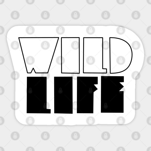 Wild Life Original #2 Sticker by HisDesign